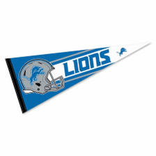 Detroit Lions Football Pennant