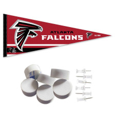 Atlanta Falcons Banner Pennant with Tack Wall Pads