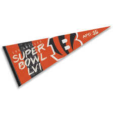 2022 Super Bowl LVI Bound Pennant for Cincinnati Bengals