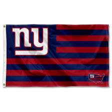 New York Giants Patch Button Circle Logo Flag Large 3x5 Banner