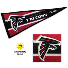 Atlanta Falcons Genuine Wool Pennant
