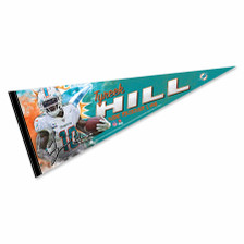 Miami Dolphins Hill Pennant Flag