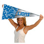 Detroit Lions Nation USA Americana Stars and Stripes Pennant Flag