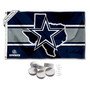 Dallas Cowboys TX State Banner Flag with Tack Wall Pads