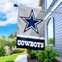 Dallas Cowboys Banner Flag and 5 Foot Flag Pole for House
