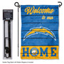 Los Angeles Chargers Welcome Home Garden Banner and Flag Stand