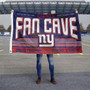 New York Giants Fan Cave Flag Large Banner