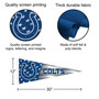 Indianapolis Colts Nation USA Americana Stars and Stripes Pennant Flag