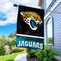 Jacksonville Jaguars Banner Flag and 5 Foot Flag Pole for House