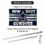 Dallas Cowboys How Bout Them Flag Pole and Bracket Kit