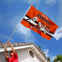 Cincinnati Bengals Throwback Retro Vintage Banner Flag with Tack Wall Pads