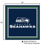 Seattle Seahawks Tablecloth 48 Inch Table Cover