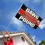 Cleveland Browns Dawg Pound Banner Flag with Tack Wall Pads