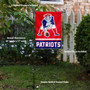 New England Patriots Retro Logo Garden Flag and Stand