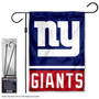 New York Giants Garden Flag and Stand Pole Mount