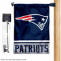 New England Patriots Garden Flag and Mailbox Flag Pole Mount