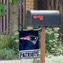 New England Patriots Garden Flag and Mailbox Flag Pole Mount