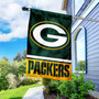 Green Bay Packers Banner Flag and 5 Foot Flag Pole for House