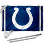 Indianapolis Colts Flag Pole and Bracket Kit
