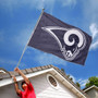 LA Rams Embroidered Nylon Flag