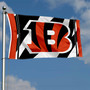 Cincinnati Bengals White Stripes 3x5 Banner Flag