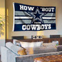 Dallas Cowboys How Bout Them Cowboys 3x5 Banner Flag