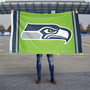 Seattle Seahawks Green Flag