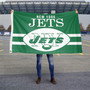 New York Jets Throwback Retro Vintage Logo Flag