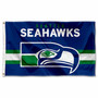 Seattle Seahawks Throwback Retro Vintage Logo Flag