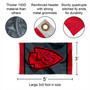 Kansas City Chiefs Black Sideline 3x5 Banner Flag
