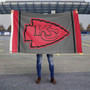 Kansas City Chiefs Black Sideline 3x5 Banner Flag