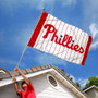 Philadelphia Phillies Pinstripes Logo Flag
