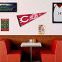 Cincinnati Reds Banner Pennant with Tack Wall Pads