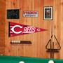 Cincinnati Reds Banner Pennant with Tack Wall Pads