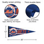 New York Mets Banner Pennant with Tack Wall Pads