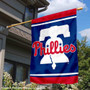 Philadelphia Phillies Bell Double Sided House Flag