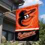 Baltimore Orioles Double Sided House Flag