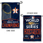 Houston Astros 2022 World Series Champions Double Sided Garden Flag