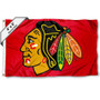 Chicago Blackhawks 4x6 Flag