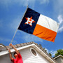 Houston Astros State of Texas Logo Flag