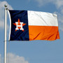 Houston Astros State of Texas Logo Flag