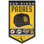 San Diego Padres History Heritage Logo Banner