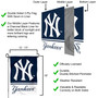 New York Yankees Double Sided Garden Flag