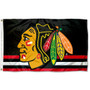 Chicago Blackhawks Black Flag