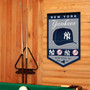 NY Yankees History Heritage Logo Banner