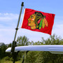 Chicago Blackhawks Red Boat and Nautical Flag