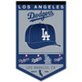 Los Angeles Dodgers History Heritage Logo Banner