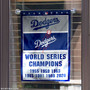 LA Dodgers 7-Time World Series Champions Garden Flag