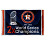 Houston Astros Years World Champions Banner Flag