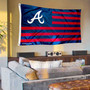 Atlanta Braves Nation Banner Flag with Tack Wall Pads